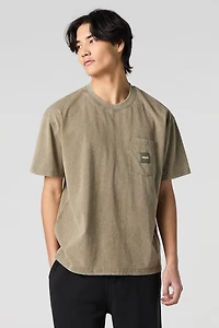 URBN Chest Pocket Washed T-Shirt