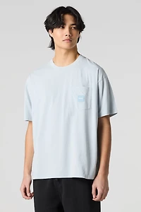 URBN Chest Pocket Washed T-Shirt