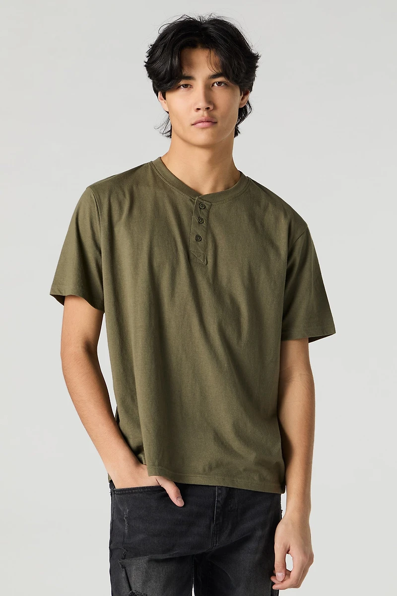 T-shirt Henley
