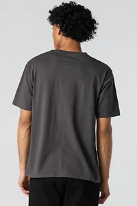 T-shirt Henley classique