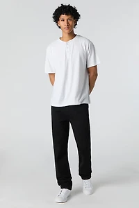 T-shirt Henley classique
