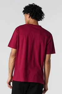 T-shirt Henley classique
