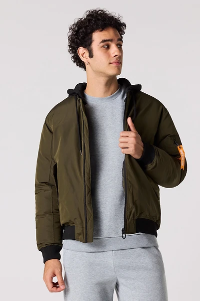 Hooded Flight Jacket