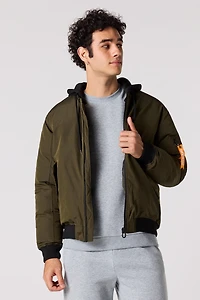 Hooded Flight Jacket