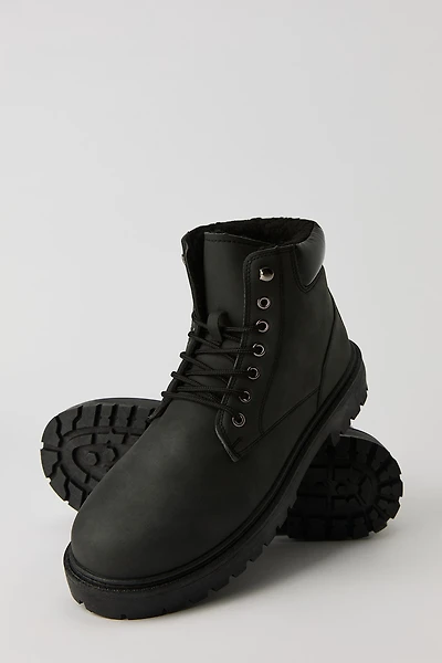 Faux Fur Lined Hiking Boot