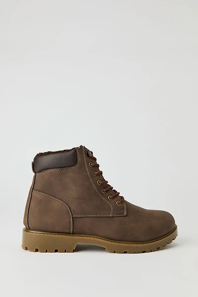 Bottes de randonnée doublées similifourrure