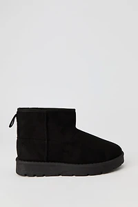 Faux Suede Ankle Bootie