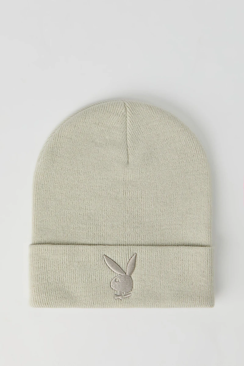 Tuque avec motif brodé Playboy