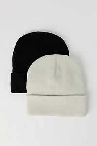 Tuque en tricot (Paquet de 2