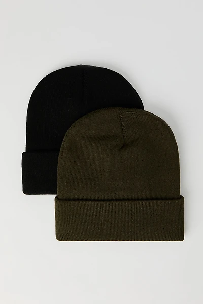 Knit Beanie (2 Pack