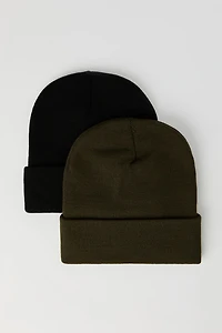 Knit Beanie (2 Pack