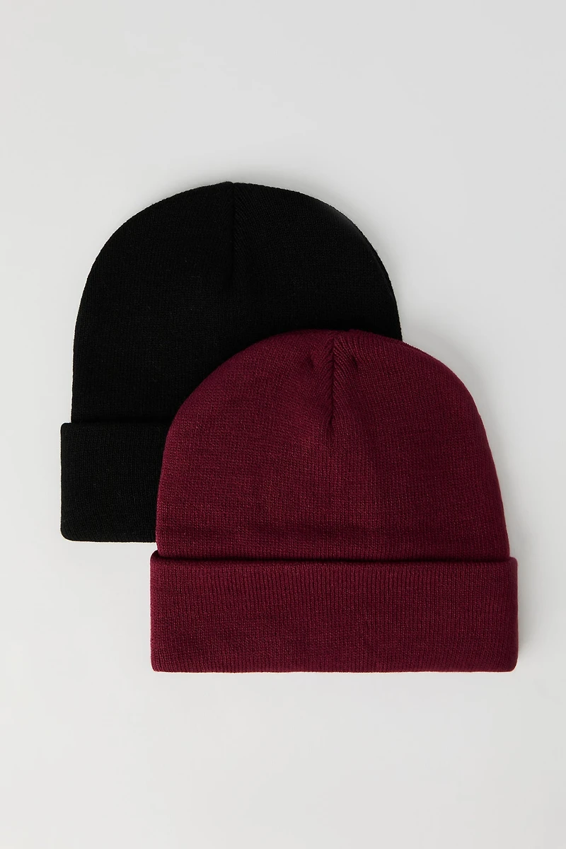 Knit Beanie (2 Pack