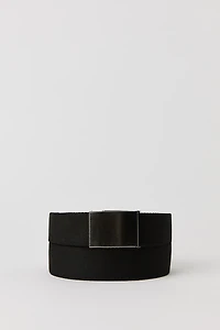 Ceinture coulissante tissée