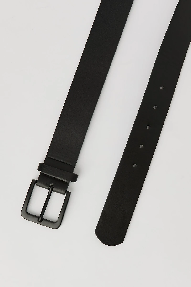 Ceinture classique en similicuir