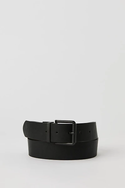Reversible Faux Leather Belt