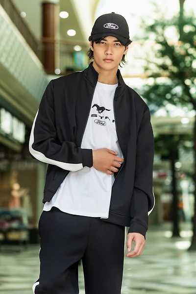 Active Scuba Contrast Striped Jacket