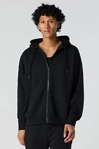 Active Fleece Zip-Up Hoodie