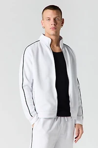 Blouson d'entraînement avec liséré contrastant