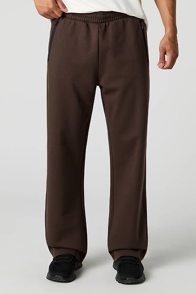 Pantalon en molleton Active avec poche à glissière