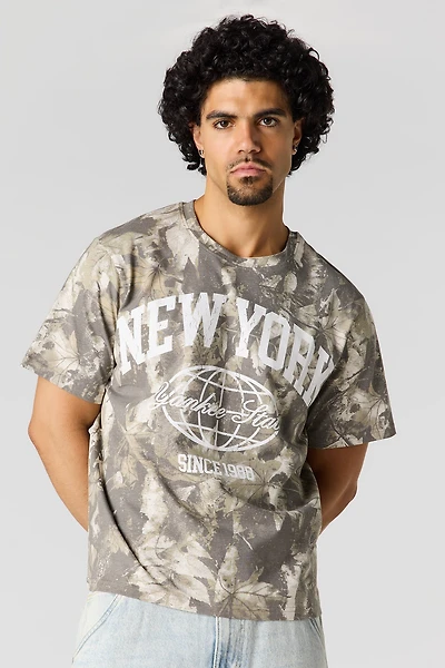 New York Graphic Camo T-Shirt
