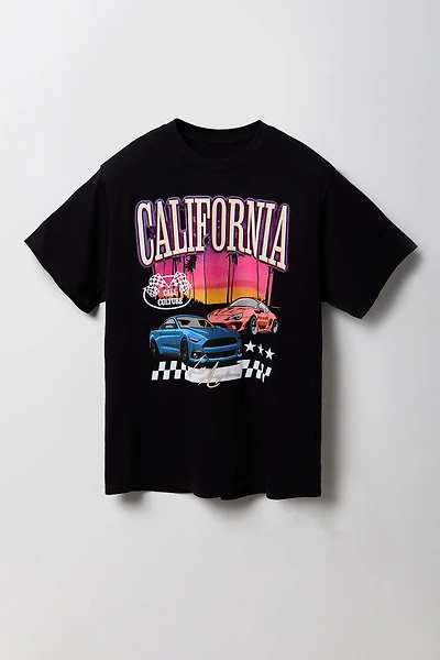 T-shirt à imprimé California Racing