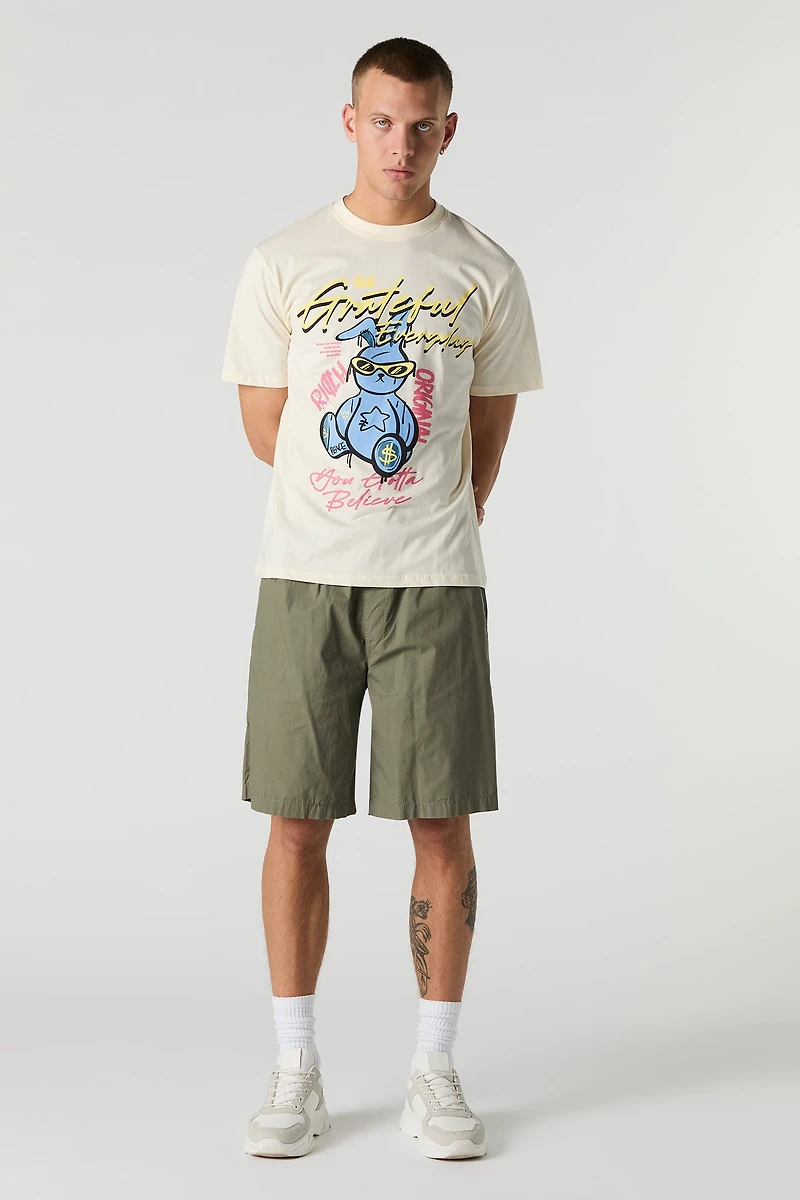 Grateful Bunny Graphic T-Shirt