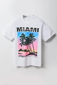 T-shirt à imprimé Miami