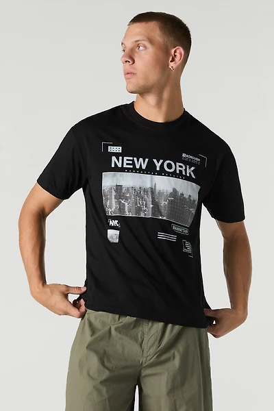 Manhattan New York Graphic T-Shirt