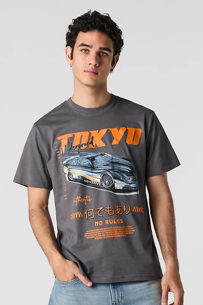 T-shirt à imprimé Tokyo