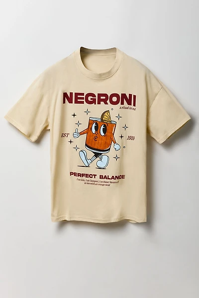 T-shirt à imprimé Negroni