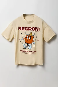 T-shirt à imprimé Negroni