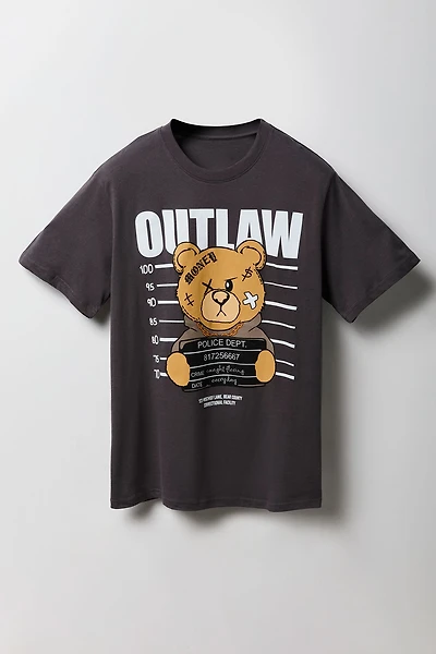 T-shirt à imprimé Outlaw Bear