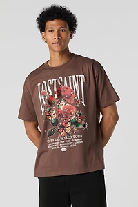 Floral Graphic Boxy T-Shirt