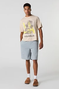 T-shirt carré à imprimé Cali Day Dreams