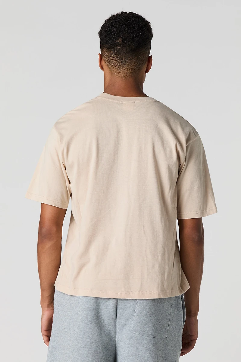 T-shirt carré à imprimé Cali Day Dreams