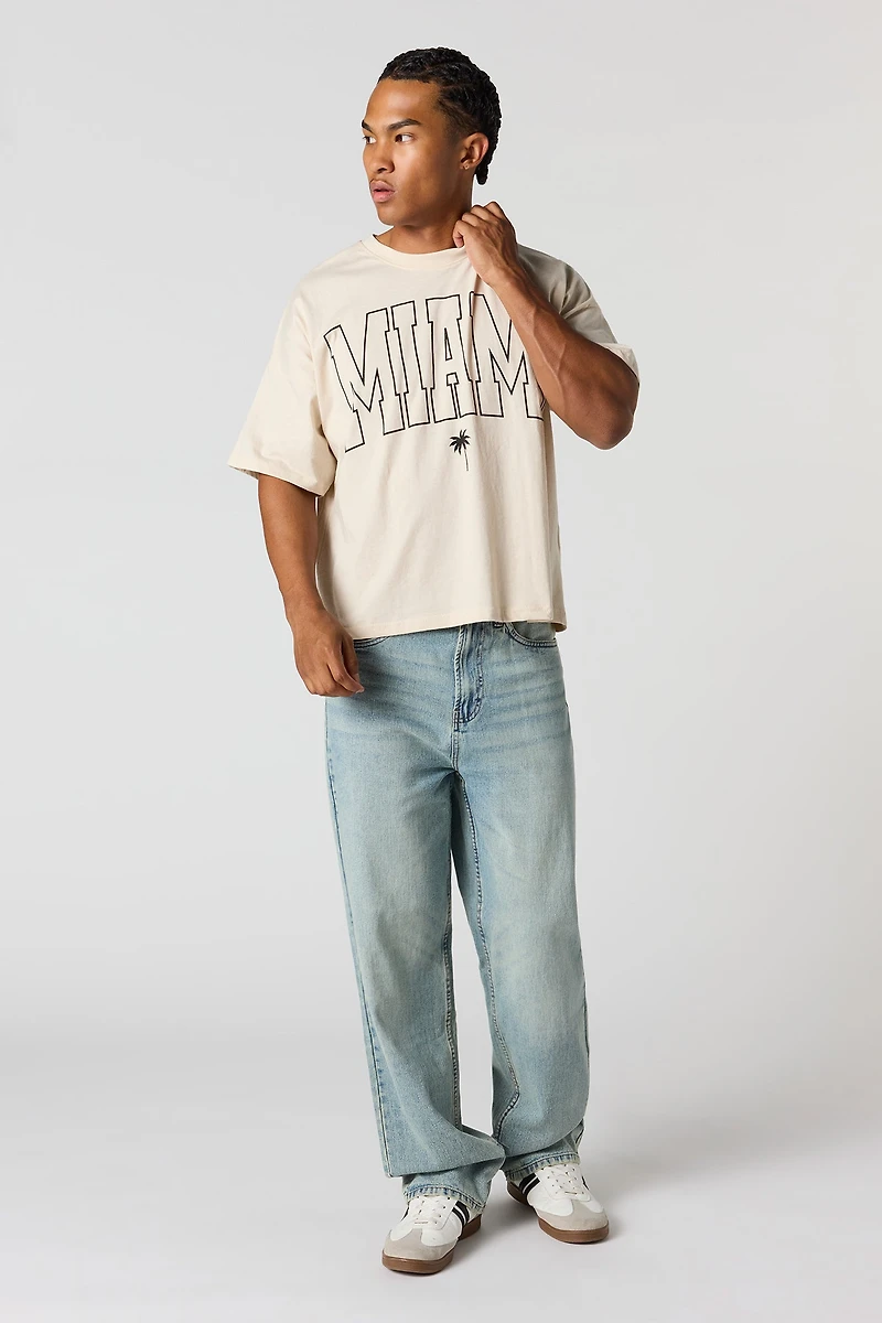 Miami Graphic Boxy T-Shirt