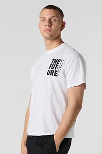 T-shirt à imprimé The Future