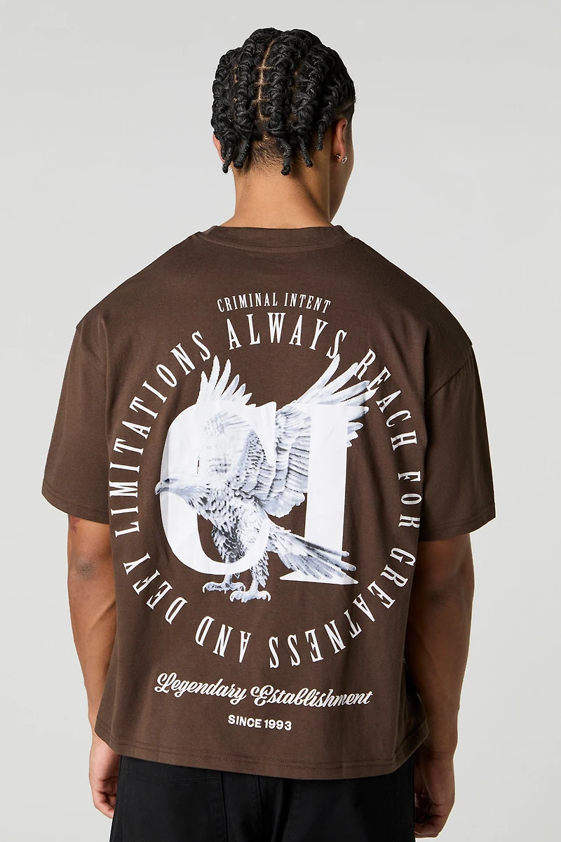 Criminal Intent Graphic Relaxed T-Shirt