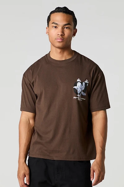 T-shirt ample à imprimé Criminal Intent