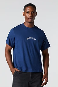 T-shirt à imprimé Brooklyn NY
