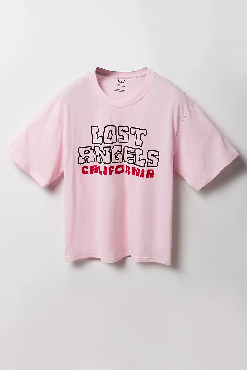 T-shirt à imprimé Lost Angeles