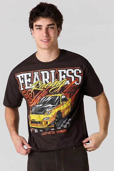 Fearless Racing Graphic Boxy T-Shirt