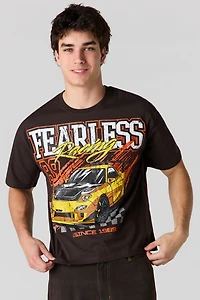 Fearless Racing Graphic Boxy T-Shirt