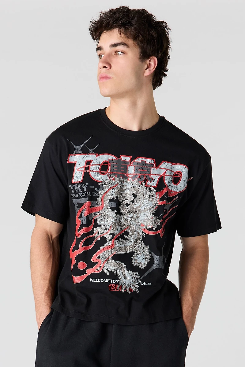 Tokyo Graphic Boxy T-Shirt