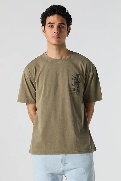 T-shirt à imprimé Ashes To Ink