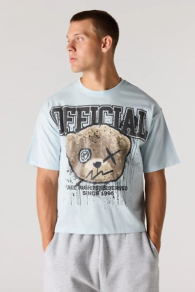 Bear Graphic Boxy T-Shirt