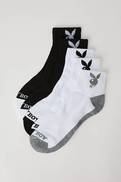 Playboy Quarter Socks (5 Pack)