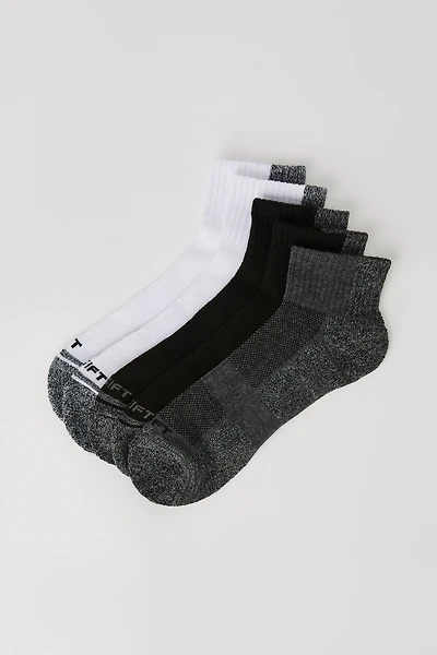 Chaussettes un quart Athlétisme (paquet de 5