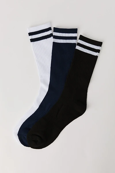 Chaussettes rayées (3 paires)