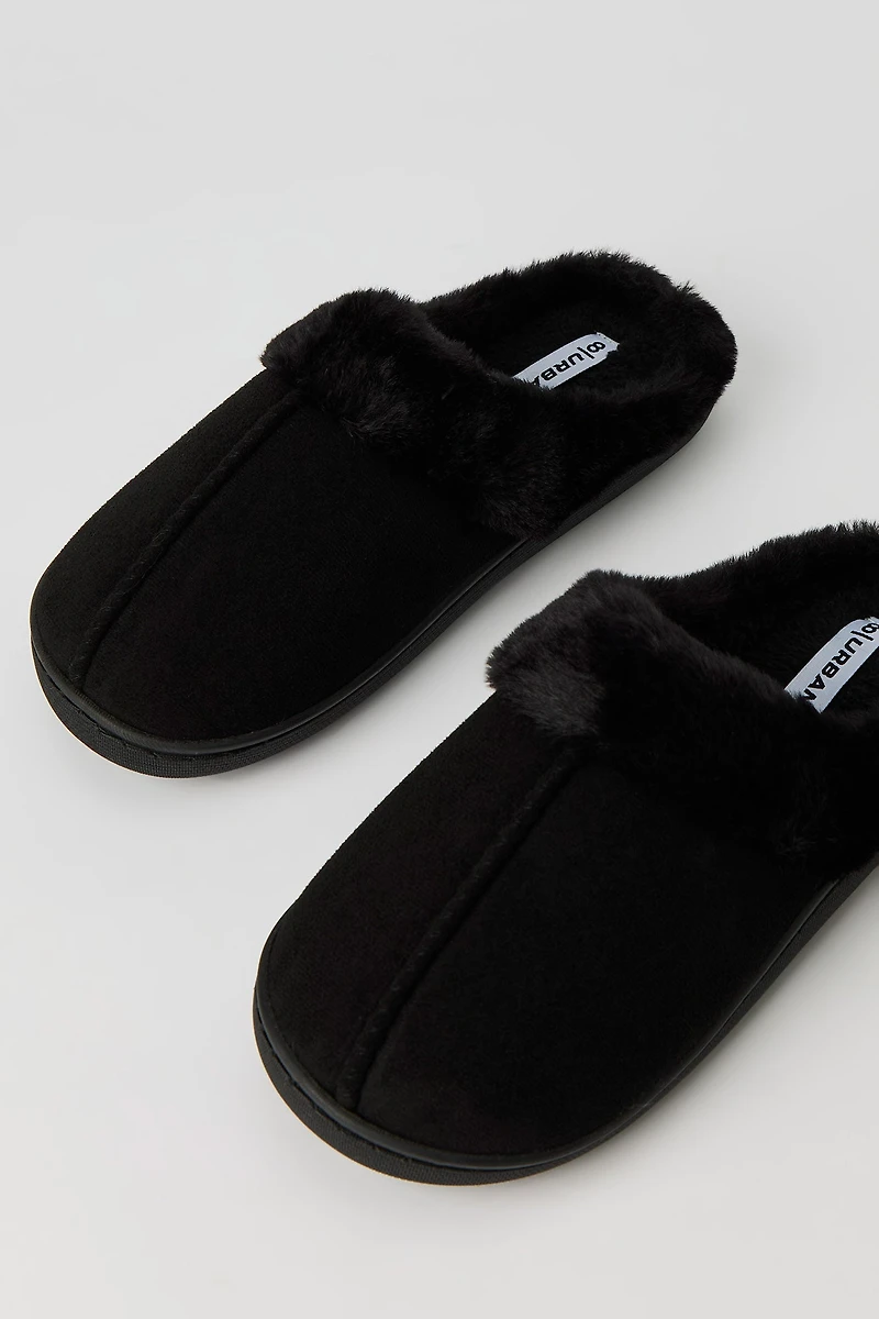 Faux Fur Lined Slippers